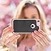 iPhone 7 Case, E LV iPhone 7 - Hybrid [Scratch/Dust Proof] Armor Defender Slim Shock-Absorption Bumper Case for Apple iPhone 7 - [BLACK/ROSE GOLD]