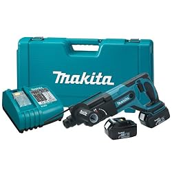 MakitaBHR24018-Volt7/8-InchLXTLithium-IonCordlessSDS-PlusRotaryHammerKit