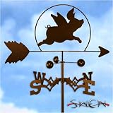 FLYING PIG Weathervane