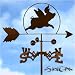 Outdoor Living : FLYING PIG Weathervane