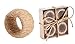 Decorate with Jute Classic Design Napkin Rings, Set of 4 (natural)