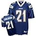 LaDainian Tomlinson Jersey: Reebok Navy Replica #21 San Diego Chargers Jersey