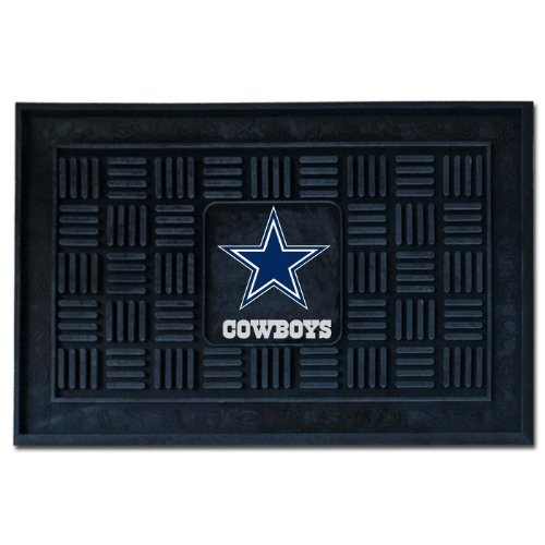 Fan Mats 11440 NFL Dallas Cowboys Medallion Door Mat