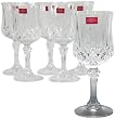 Cristal D'Arques Longchamp - Estuche de 6 copas, 25 cl