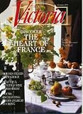 Victoria September 1999 Discover the Heart of France, Beautiful Quilts & Fine Embroidery, In a Country House, Baccarat - At Home with Crystal, Cooking with Mushrooms