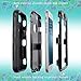 iPhone 6 Plus Case, iPhone 6 Plus 5.5 Inch Case,AnnBay for iPhone 6 Plus Three Layers Colour Hawaiian 3in1 Hybrid High Impact ShockProof Hybrid Heavy Duty Armor Case Cover (Totem Tribal Flower Black)