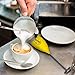Gialetti Milk Frother Stainless Steel Cappuccino Coffee Foam Maker..Stainless Steel Whisking Mechanism..Electric..Handheld