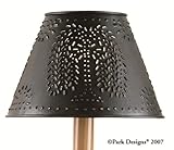 Black Willow Tree Punched Tin 12" Lamp Shade by Park Designs