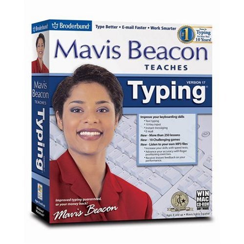 Childrens Toyshop  Software : Mavis Beacon Teaches Typing 17 Standard (FCN) English/French