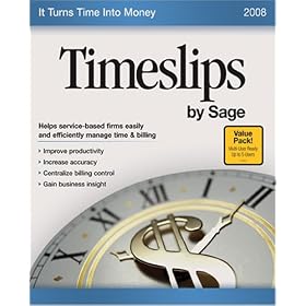Timeslips 2008 Multi-User (5 Workstations)