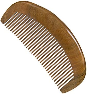 Casualfashion Classic Natural Green Sandalwood Wood Comb Head Massager Hair Combs Hair Care