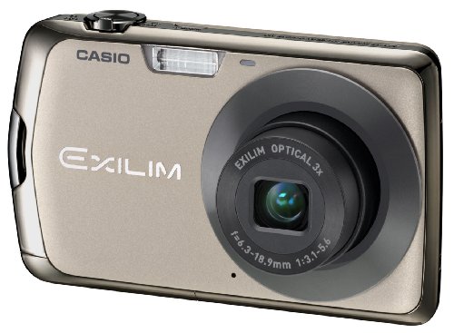 Casio Exilim EX-Z330 Digitalkamera (12 Megapixel, 3-fach opt. Zoom, 6,9 cm (2,7 Zoll) Display) gold