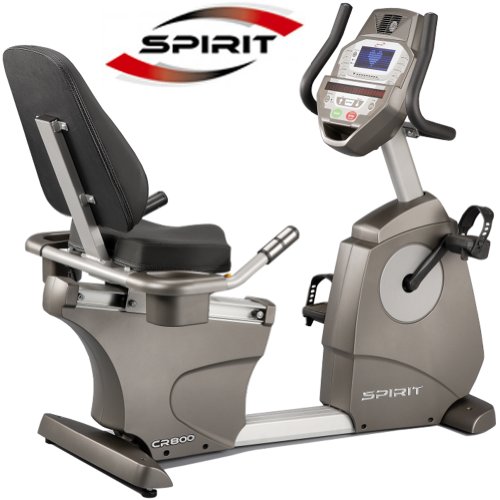 Spirit CR800 Commercial Recumbent Exercise Bike
