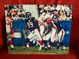 Gaines Adams Autographed Chicago Bears 8x10 Photo, Clemson Tigers, Proof Photo of Gaines Signing for Us.