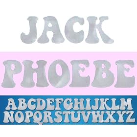 Alphabet Mirror Letters: 4 in childs name