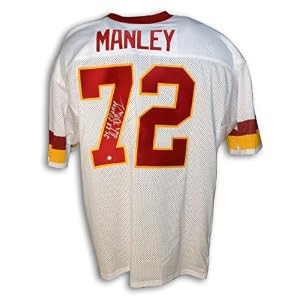Buy Dexter Manley Autographed Jersey - White Throwback