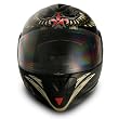 VCAN V210 Black X-Large Aviator Graphic Modular Helmet