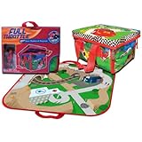 Neat-Oh! ZipBin Full Throttle Mini Speedway 75 Car Tote w/ 1 Car