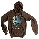 Represent Obama on American Apparel California Fleece Pullover Hoodie