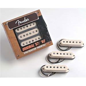 Fender Original '57/'62 Stratocaster Pickups, Set of 3 - White