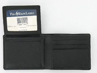 Polo Ralph Lauren Men's Tumbled Leather Passcase ID Wallet Polo Ralph Lauren Men's Tumbled Leather Passcase ID Wallet