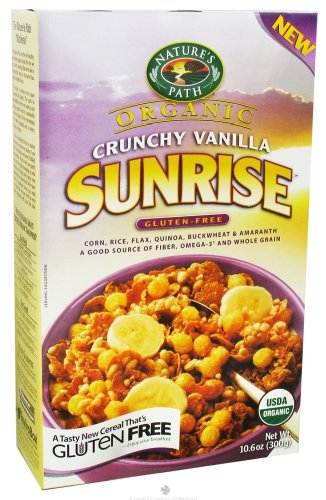 Nature's Path Organic Crunchy Vanilla Cereal 10.6 oz. (Pack of 12)
