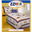 Football Go Team 4pc Twin Quilt Set