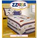 Football Go Team 4pc Twin Quilt Set