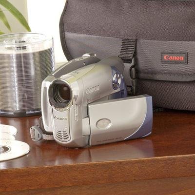 Canon DC210 DVD Camcorder, Carrying Case & 50 Pack of Mini DVDs