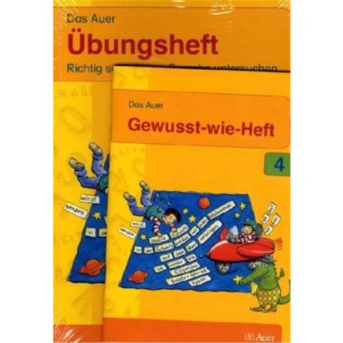 Klett Das Auer Sprachbuch. Ausgabe f&uuml;r Bayern - Neubearbeitung: Das Auer &Uuml;bungsheft 4: Richtig schreiben - Sprache untersuchen