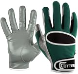 Cutters 017Q Adult Quarterback / Skilled Position Football Gloves - Special Order