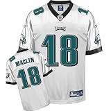 Reebok Philadelphia Eagles Jeremy Maclin Replica White Jersey XX Large