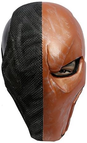 Supervillain Costume Mask Helmet Cosplay Accessories for Halloween Costumes Classical Version by Halloween Rim