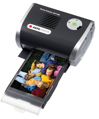 AgfaPhoto AP1100 - Printer - colour - dye sublimation - 100 x 150 mm up to 1 min/page (colour) - USB