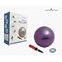 Home4physio Exercise Ball - 55cm (Purple) with DVD and Double Action Hand Pump