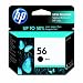 Original HP 56 Black Ink Cartridge in Retail Packaging