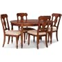 Home Styles 5527-319 Homestead Piece Dining Set, Warm Oak