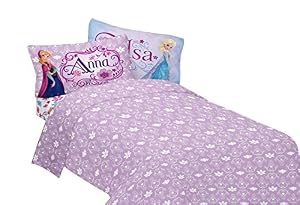 Disney Frozen Celebrate Love Microfiber Sheet Set, Full