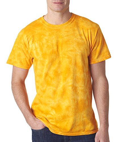 Gildan Tie Dye T-Shirt 83 Crewneck Men's Crystal Tie-Dye Tee