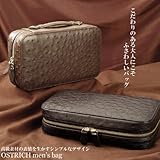 【財布】オーストリッチ メンズバッグ (No.3816)【セール中】