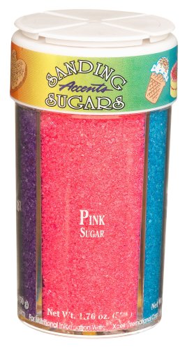 Dean Jacobs 4 Spring Summer Sanding Sugar, Large, 7.04-Ounce Jars (Pack of 4) by Gourmet Dipping Oils