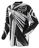 Fox Racing HC Vented Undertow Youth Boys Motocross/Off-Road/Dirt Bike Motorcycle Jersey - Black / Medium