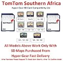 TomTom SD Map Of Southern Africa 2009 Version 7