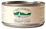 Bar Harbor All Natural Chopped Clams, 6.5-Ounce Cans (Pack of 12)