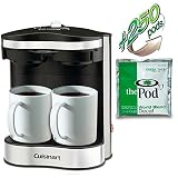 Cuisinart ® Commercial 2-cup Coffeemaker - Stainless Steel (includes 250 World Blend Decaf Pods)