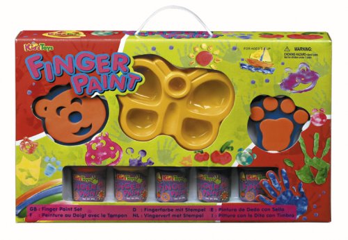 Childrens Toyshop  Third Party New : The Toy Company 0007827 Fingerfarben-Set