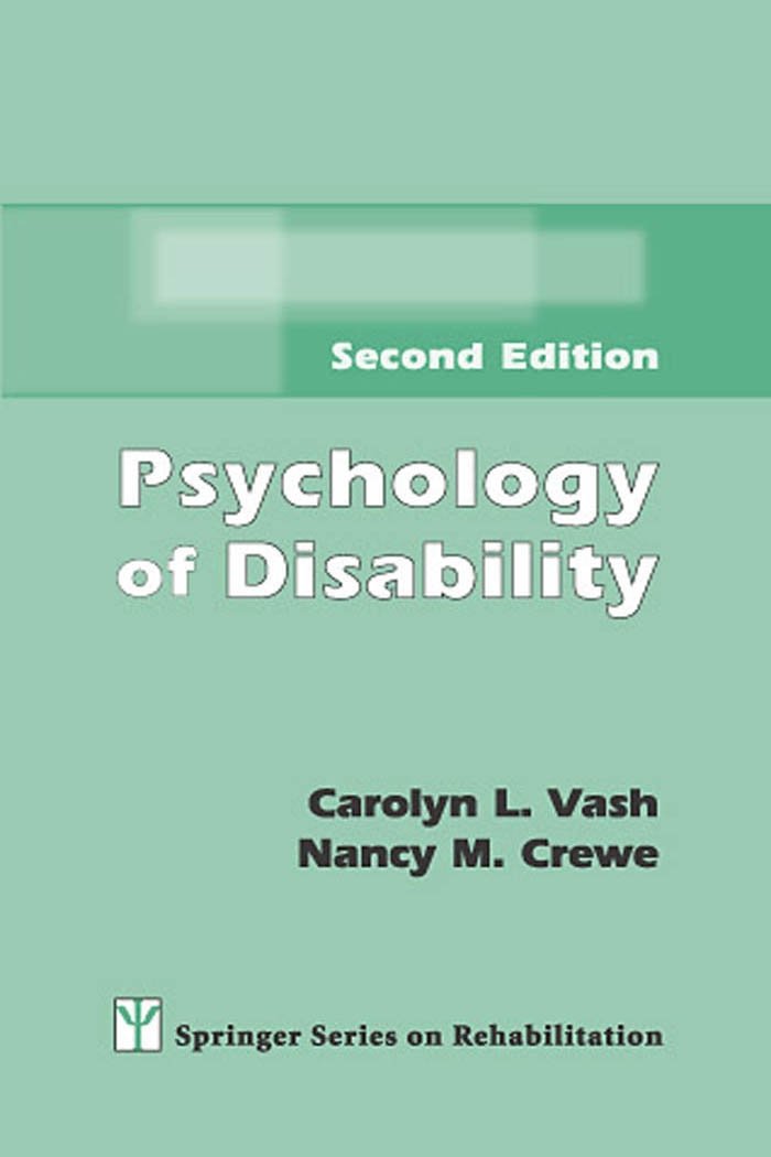 Disability Across the Developmental Life Span: For the ...