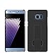 Samsung Galaxy Note 7 Case, Black Swivel Slim Belt Clip Holster Armor Protective Case, Defender Cover with Swivel Locking Belt Clip [Kickstand Feature] for Galaxy Note 7 (Holster Shell Combo) - Black