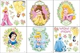 Princess Magical Garden Self-Stick Decorating Kit