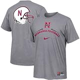 Nike Nebraska Cornhuskers Ash 2008 Practice T-shirt